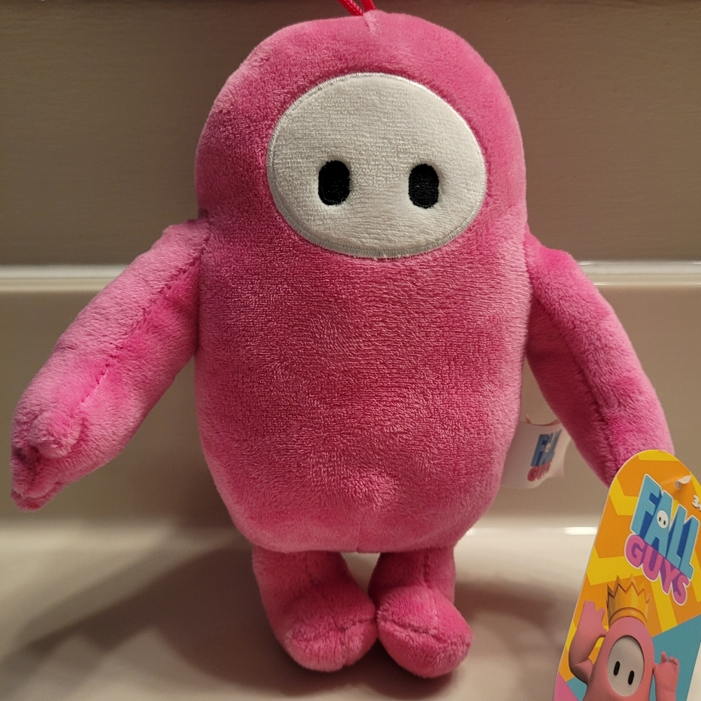 Fall Guys Pink Plush Fall Guys Ultimate Knockout Game Character Mediatonic 2023